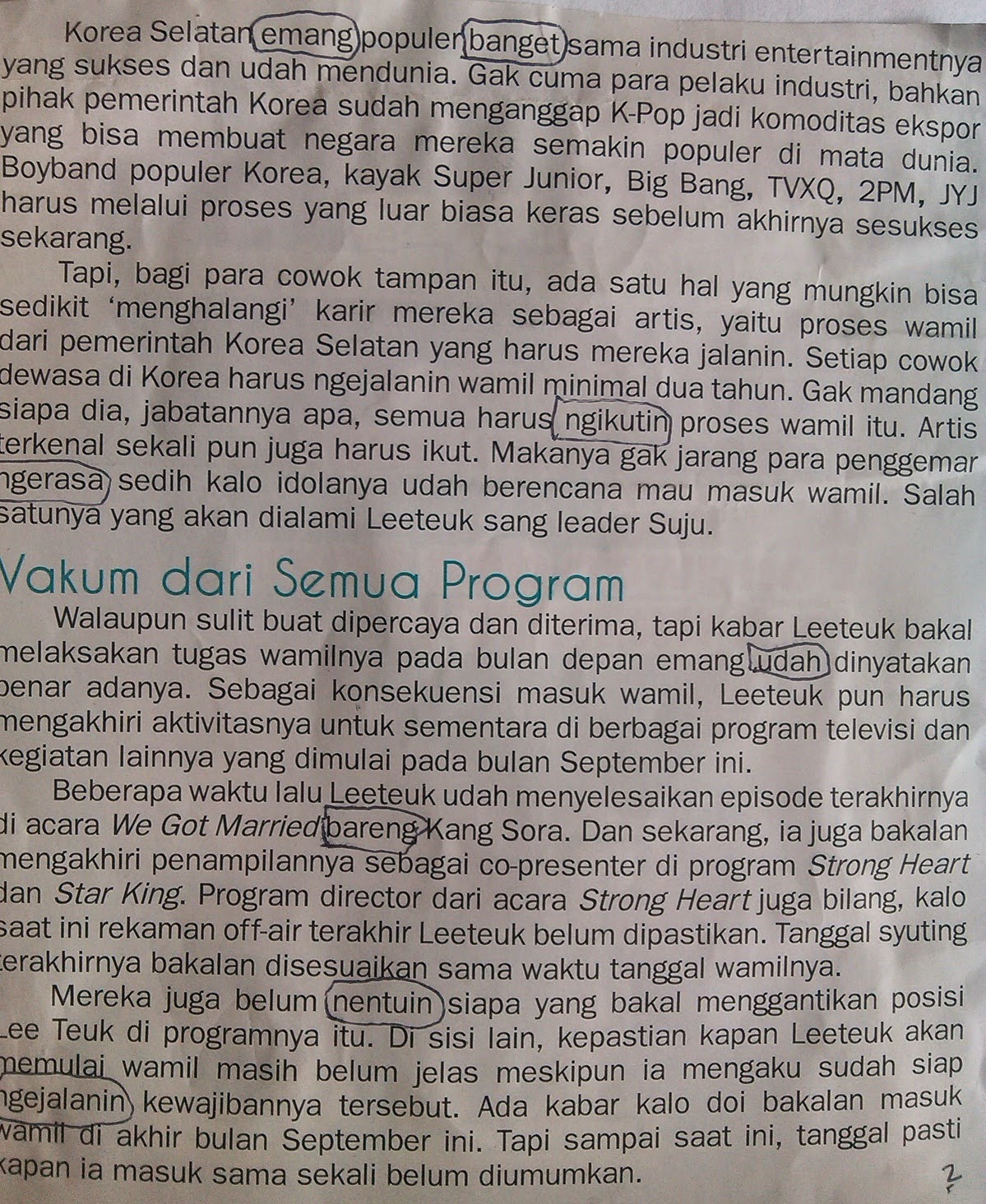 SUCI VIANTY LEOVIKA TUGAS 2 ANALISIS KESALAHAN  BERBAHASA 