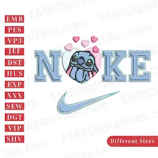 Lilo and Stitch Embroidery Files, PES, DST
