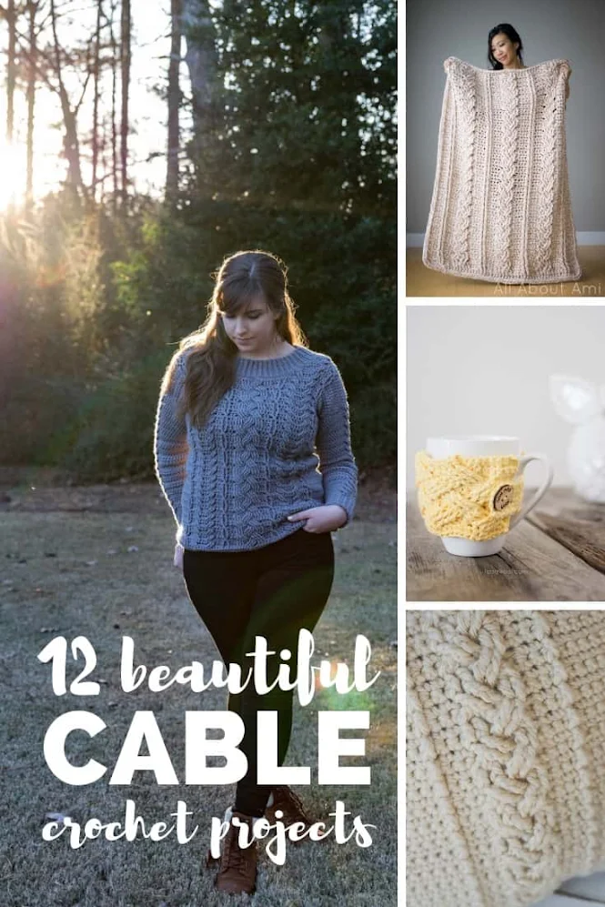 Crochet Cable Project Patterns FREE