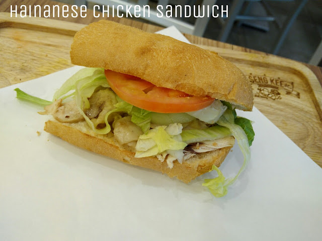 Paulin's Munchies - Seng Kee by Chef Benny at Bugis - Hainanese chicken sandwich