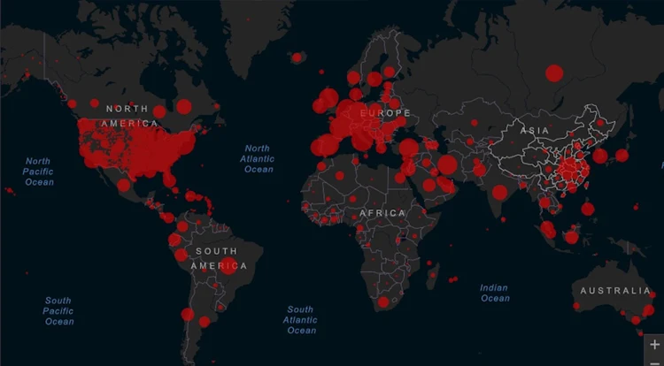 countries that have not yet reported any cases of coronavirus