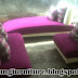 Sofa Jumping type 3.2 Slonjor  + 8 Bantal Kain Bebas Pilih