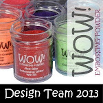 I was a designer for WOW! Embossing Powders