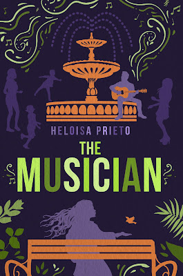 book cover of magical realism novel The Musician by Heloisa Prieto