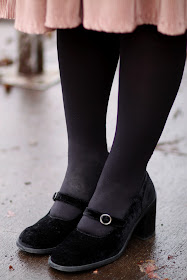 Velvet Mary janes seattle street style fashion it's my darlin'