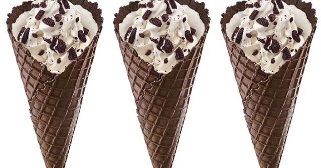 Sonic Releases New Double Stuf Oreo Waffle Cone  Brand Eating