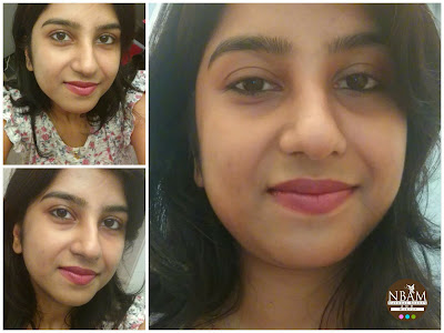 Had Applied Aroma Essentials Argan Day Serum underneath BB cream -perfect dewy finish-ANAMIKA CHATTOPADHYAYA