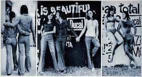 moda decada de 70. moda anos 70. década de 70. 