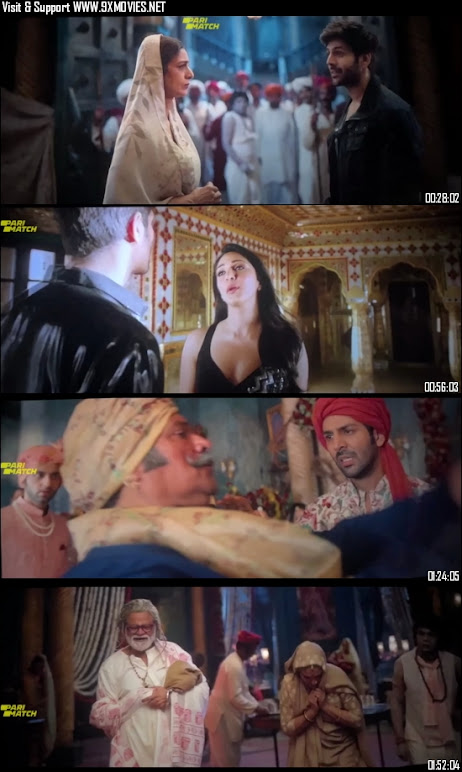 Bhool Bhulaiyaa 2 (2022) Hindi 720p 480p pDVDRip [1.2GB 350MB] - Latest Bollywood Movie - Film Wap