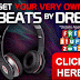 a pair of Beats by Dre Headphones 