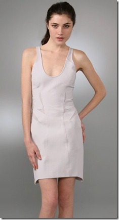 Helmut LangMesh Cutout Tank Dress 1