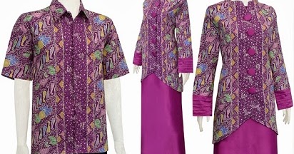  Gambar Model Baju Batik Muslim Cantik dan Sederhana