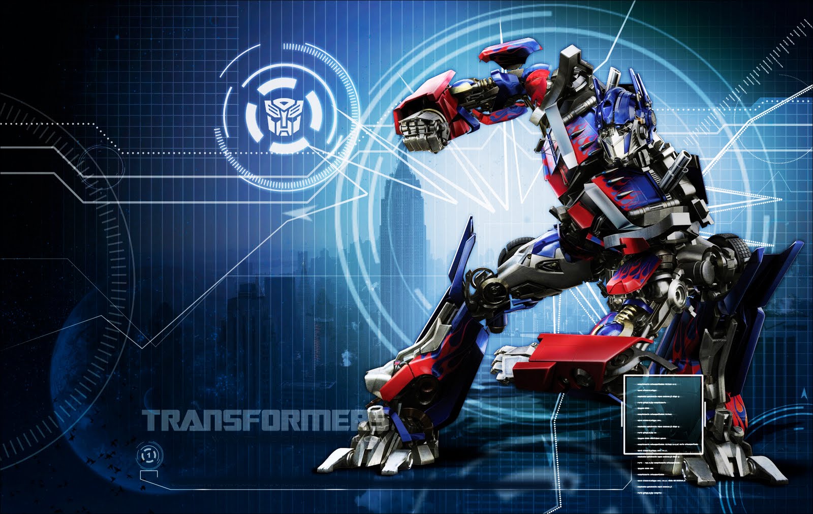 Arts Center: Transformers Wallpaper (NEW)