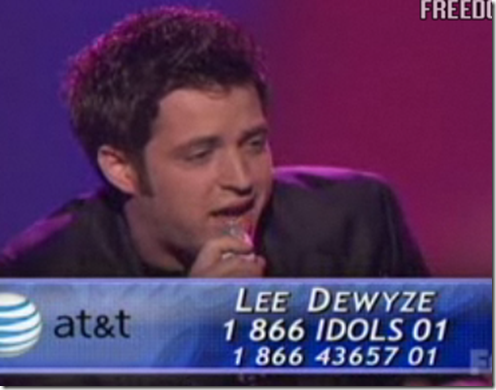 Lee Dewyze The Letter American Idol Top 11 Performance March 23