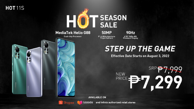 Deal: Infinix HOT series is on sale, starts at PHP 4,999