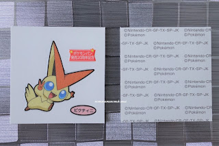 20周年記念弾②デコキャラシール ビクティニ pokemon dekochara seal 20th anniversary victini