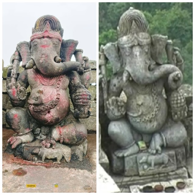 छत्तीसगढ़ की ऐतिहासिक गणेश प्रतिमा से छेड़छाड़ : ढोलकल शिखर पर विराजे गणपति की सूंड पर खरोंच कर लिखा नाम, पहले भी किया गया था खंडित, Chhattisgarh's historic Ganesh idol tampered with