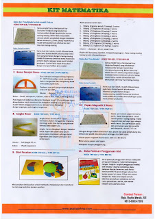  ALAT PERAGA MATEMATIKA SMP  Alat Peraga Matematika SMP , PERALATAN MATEMATIKA SMP DAK 2015