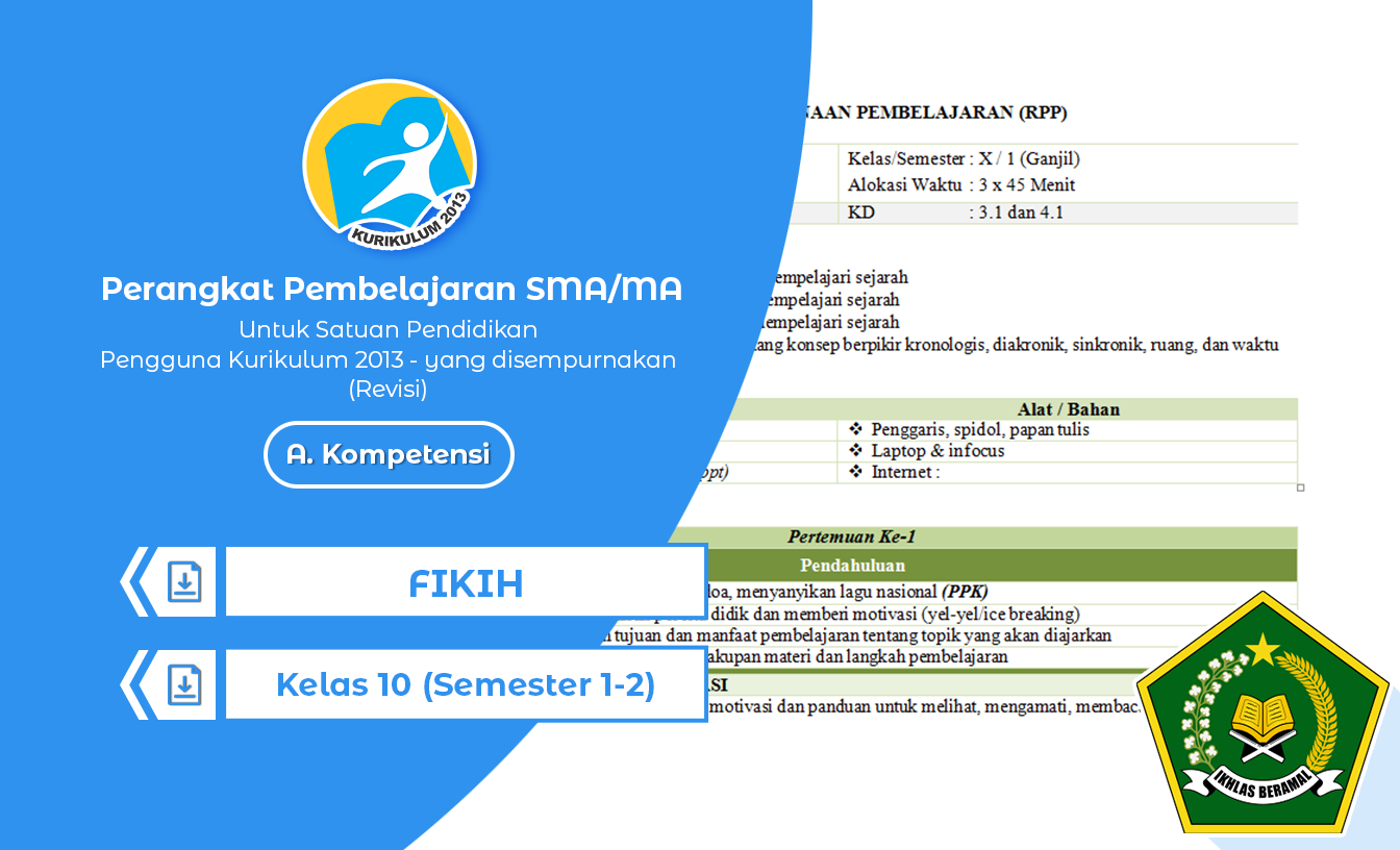 Analisis Kompetensi Fikih Kelas 10 MA Tahun 2022/2023