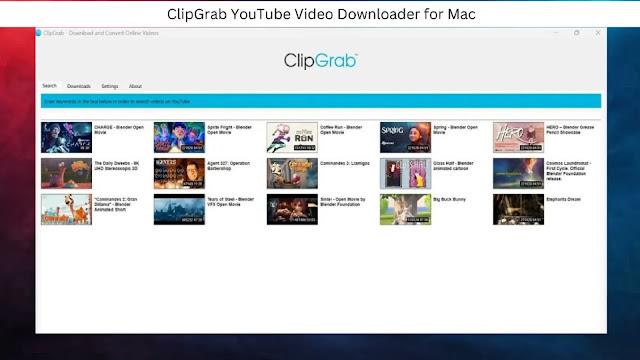 ClipGrab YouTube Video Downloader for Mac
