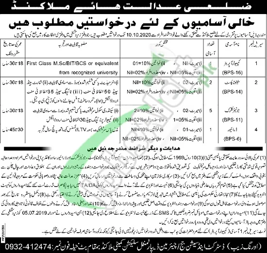 district-and-session-court-malakand-jobs-2020-application-from