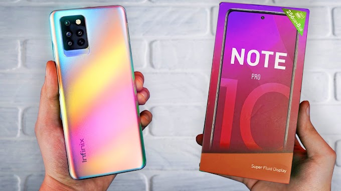Infinix Note 10 Pro MAGIC COLORS - Unboxing & First Look