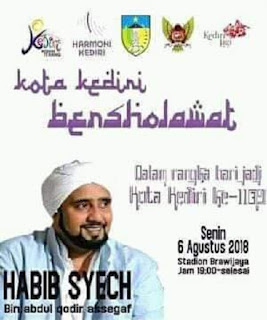 Jadwal Habib Syech Agustus 2018 Terbaru