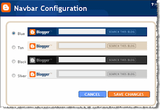 google blogspot blogger navbar