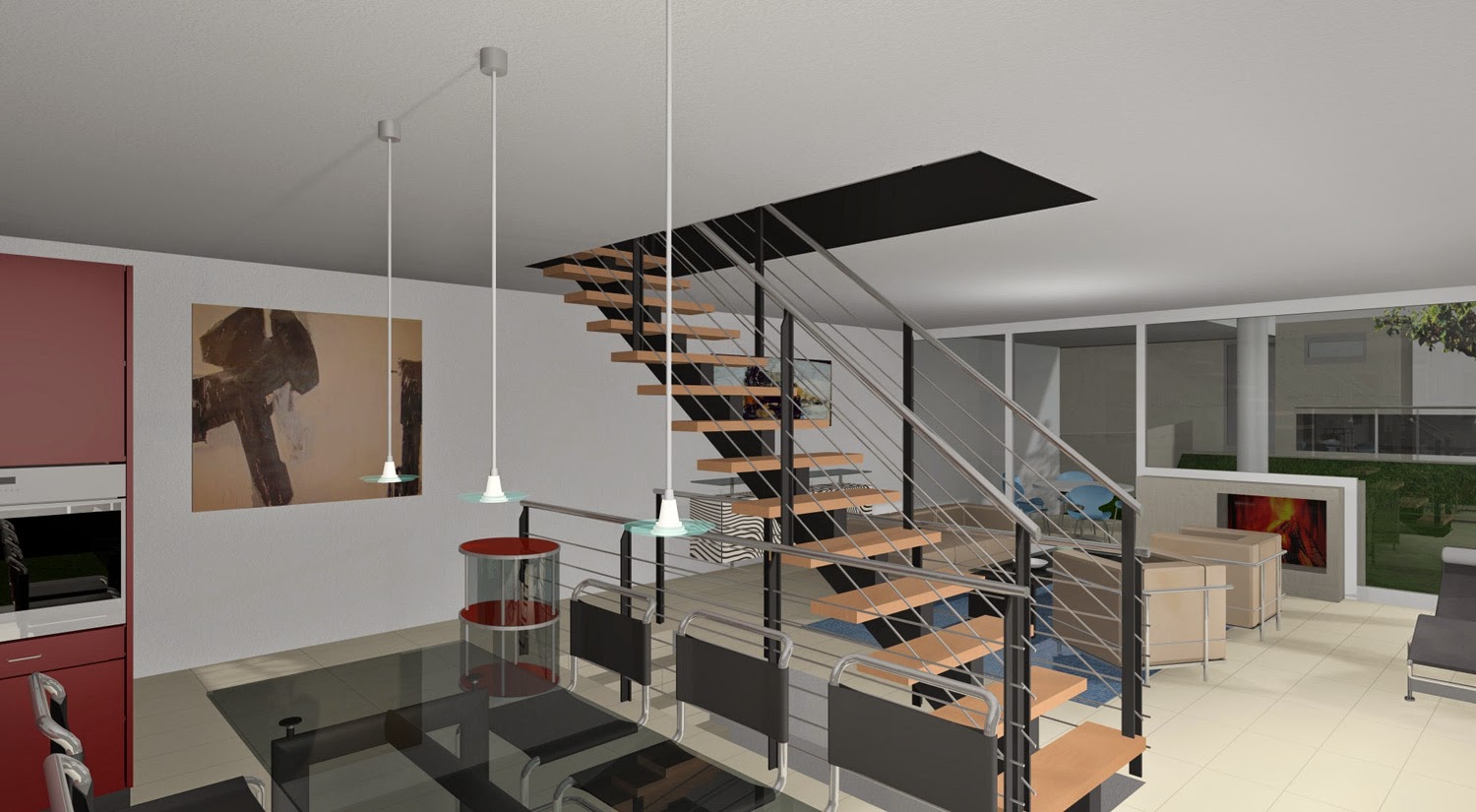 Tips Desain Tangga Rumah Dua Lantai Rumah Minimalis Tips Desain Tangga Rumah Dua Lantai Rumah Minimalis