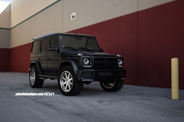 Mercedes-Benz G63 AMG on ADV Wheels - #Mercedes #G63 #AMG #ADV #Wheels #tuning