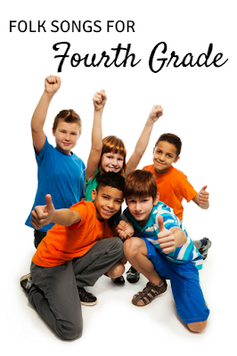 Fun with fourth grade: Five great folk songs for your fourth grade music lessons!