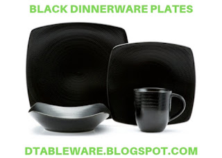 Black Dinnerware Sets For 8