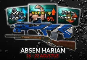 Event Absen PB Garena Spesial Kemerdekaan 17 Agustus 2016