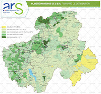 carte dureté eau calcaire haute-savoie 74