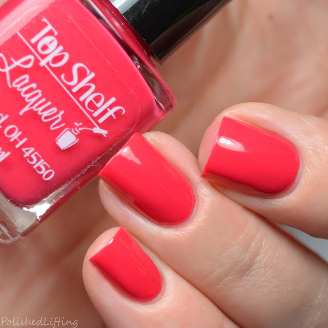 red creme nail polish