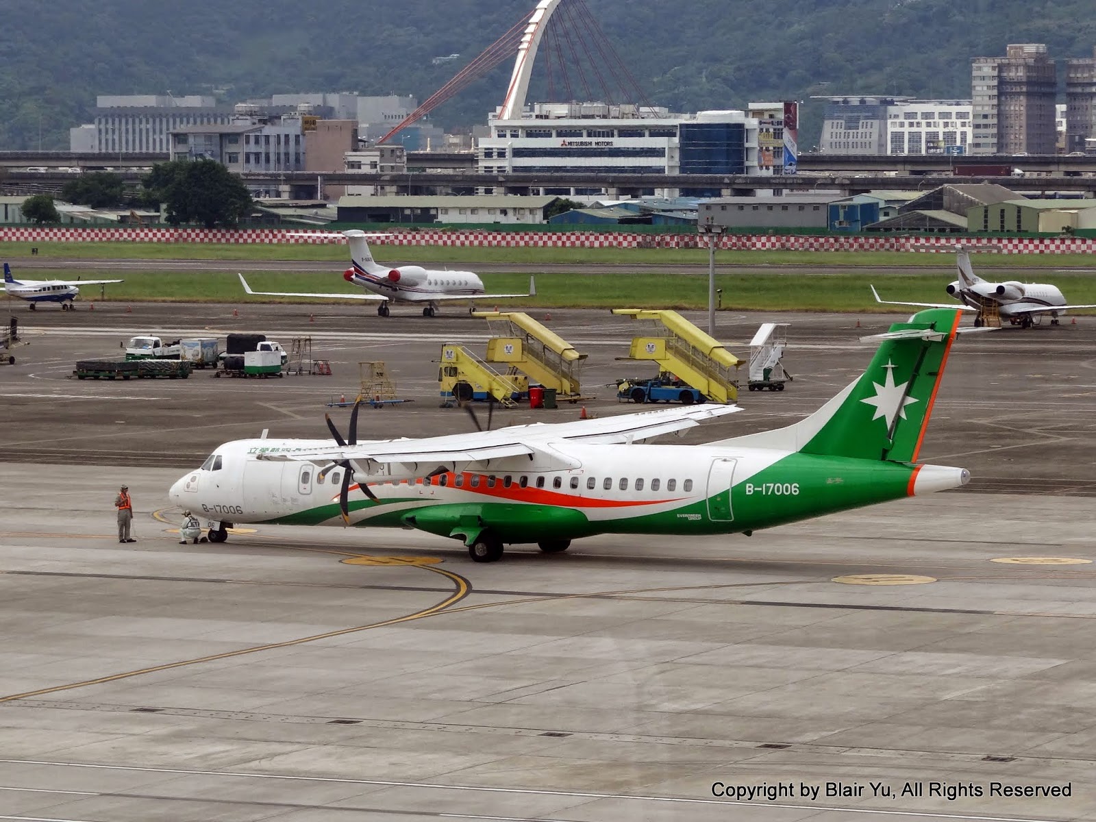 2014/9/4拍攝於 台北松山機場景觀台