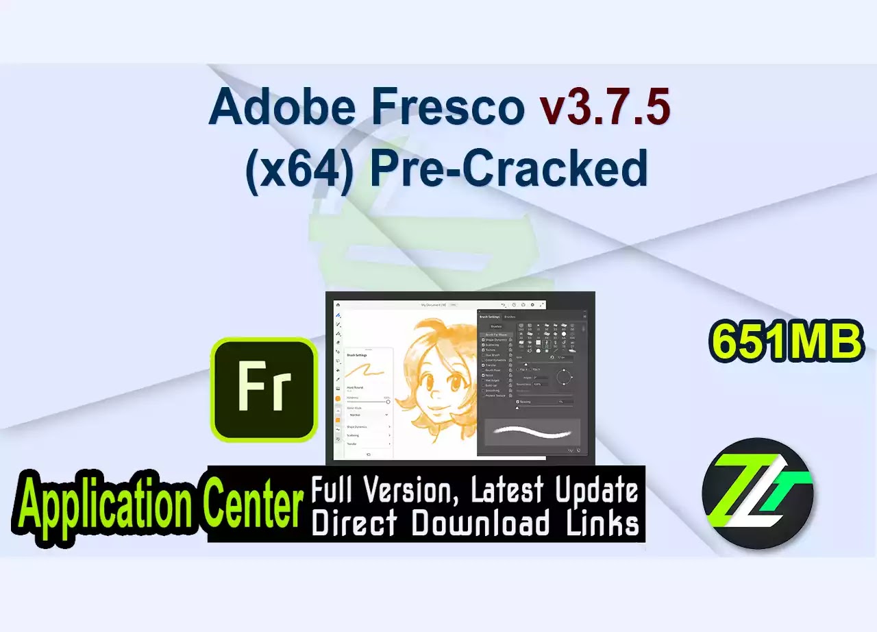 Adobe Fresco v3.7.5 (x64) Pre-Cracked