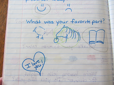 Mommy and Me Journal Excerpt