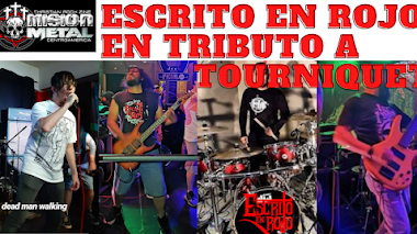  ESCRITO EN ROJO en Tributo Centroamericano a Tourniquet