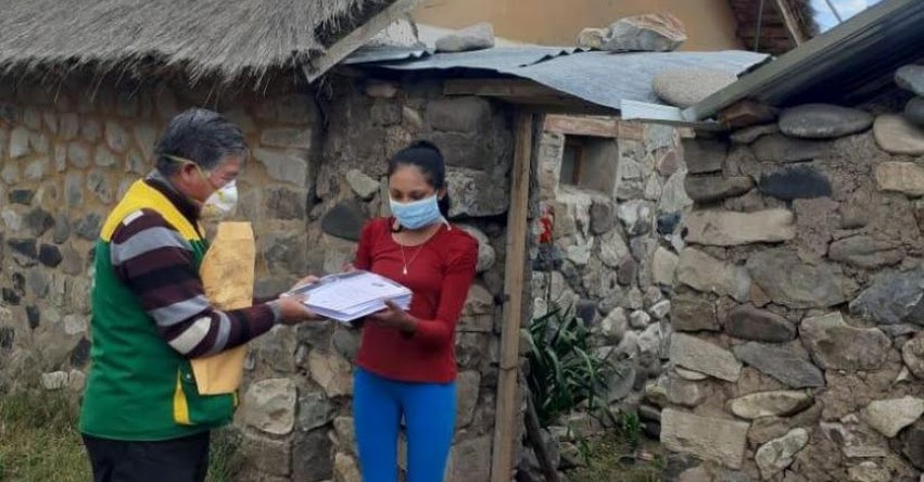 COAR: Ministerio de Educación distribuyó casa por casa materiales educativos a estudiantes de los Colegios de Alto Rendimiento