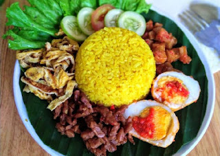 how to make nasi kuning indonesia