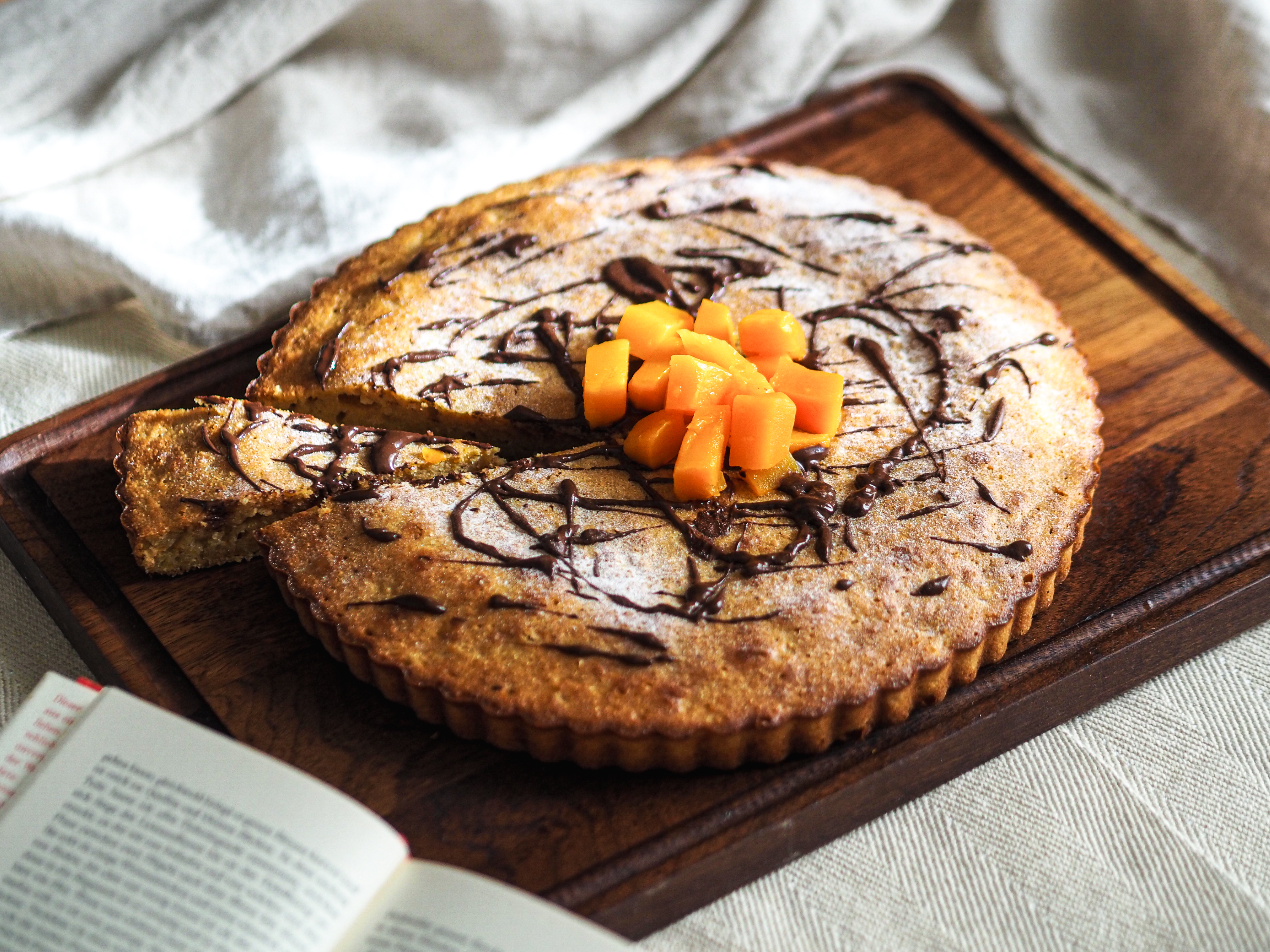 Die Zeit ist reif für einen Kürbiskuchen mit Orange