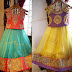 Light Color Kids Lehenga Designs