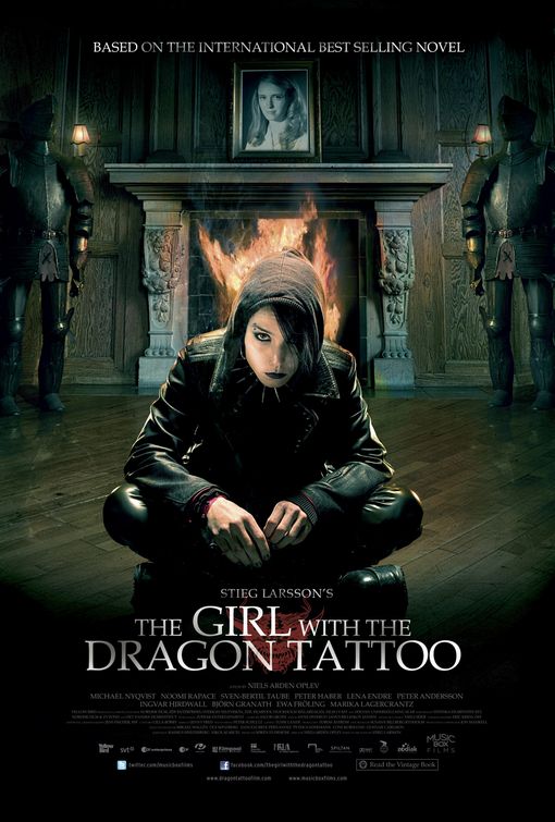 Cover of the Week 16 - Girl with the Dragon Tattoo. Just a few more days.