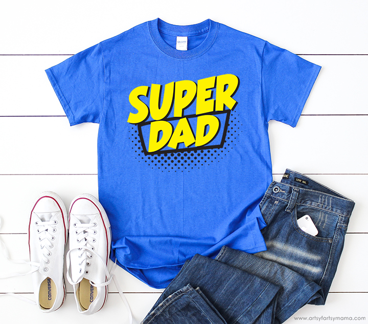 Free Super Dad SVG Cut File