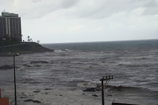 Muita chuva e alagamentos no Rio Vermelho