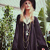 Short boho black dress, perfect for summer or winter, adorable look 