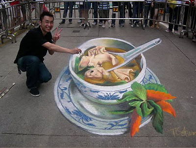 3d pavement art