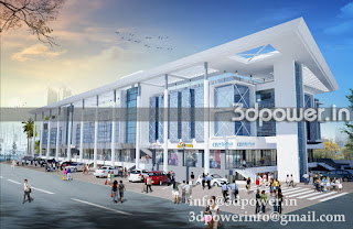 3D Rendering Shopping Mall