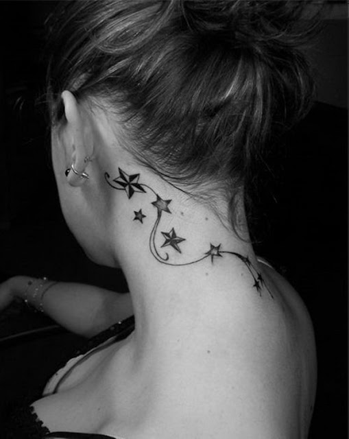  ideas about Girl Neck Tattoos on Pinterest | Hand Tattoos Girl 